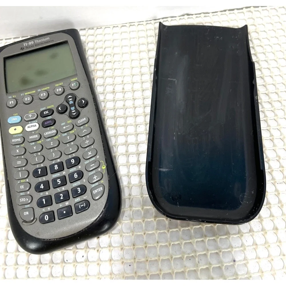 Texas‎ Instruments TI-89 Titanium Graphing Calculator w/ Cover-working defect
